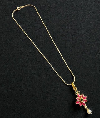 The Jahnvi Silver Kemp Pendant & Earrings