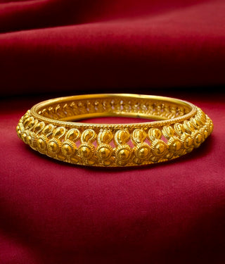 The Manomay Silver Tode/ Kangan Bangle-Single (Size /2.2/2.4/2.6/2.8)