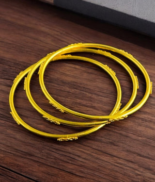 The Aham Silver Plain Bangle -Single (Size /2.2/2.4/2.6/2.8)