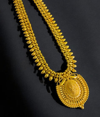 The Sharanya Silver Lakshmi Necklace