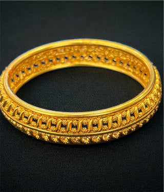 The Mahima Silver Tode/ Kangan Bangle-Single (Size /2.2/2.4/2.6/2.8)