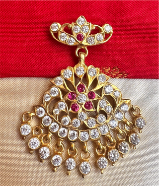 The Parnitha Silver Closed-setting Stone Pendant