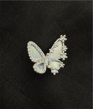 The Butterfly Silver Brooch