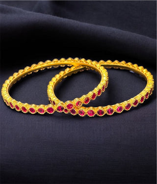 The Tanmaya Silver Kemp Bangle-Single (Oxidised/Size /2.2/2.4/2.6/2.8)