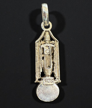 The Madhava Silver Venkateshwara Pendant (Oxidised)