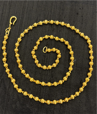 The Yashasvi Silver Beads Chain