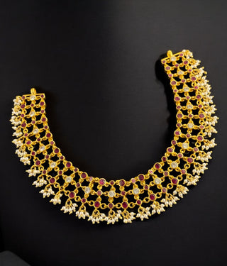 The Sayami Silver Kemp Mesh Necklace(3 layers)