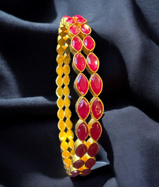 The Alaktha Silver Kemp Bangle-Single (Size/2.2/2.4/2.6/2.8)