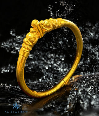 The Makara Silver Kada- Single (Size /2.2/2.4/2.6/2.8)