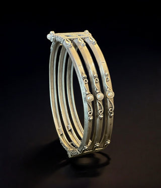 The Suhana Silver Bracelet-Single (Size /2.2/2.4/2.6/2.8)