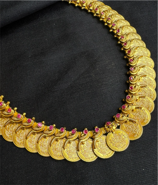 The Kili Antique Silver Kasumala Coin Necklace (Medium)