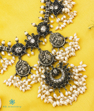 The Marala Silver Guttapusalu Necklace