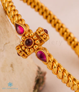 The Classic Golusu Antique Silver Openable Bracelet (Size 2.2/2.4/2.6/2.8)