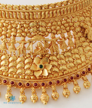 The Vadhu Silver Bridal Choker Necklace