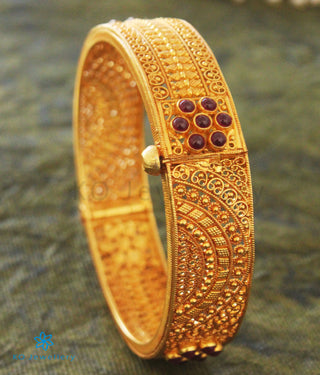 The Lasaka Silver Filigree Bracelet-Single (Size/2.2/2.4/2.6/2.8)