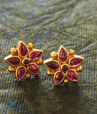 The Vaidehi Jomale Silver Necklace (Red)