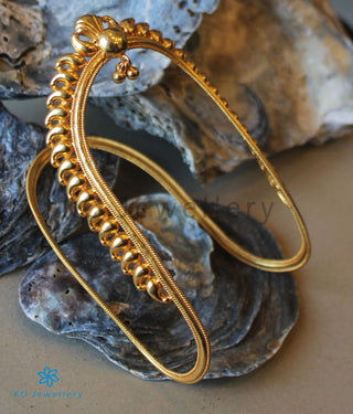 The Sahiti Silver Bridal Armlet or Vanki - Single