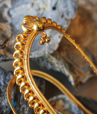 The Sahiti Silver Bridal Armlet or Vanki - Single