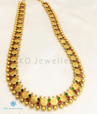 The Ananya Laxmi Kasumala Silver Necklace