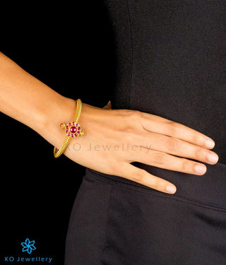 The Aarav Antique Silver Golusu Bracelet -Single(Size 2.2/2.4/2.6/2.8)