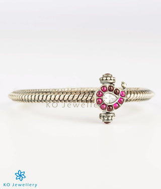 The Amra Antique Silver Golusu Bracelet - Single (Oxidised/Size 2.2/2.4/2.6/2.8)