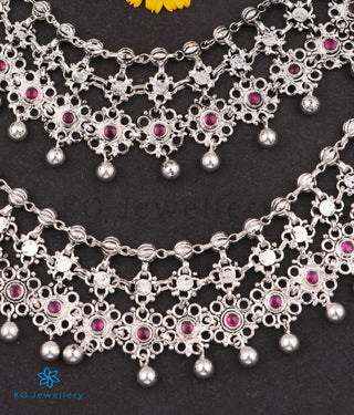 The Ukti Silver Anklets