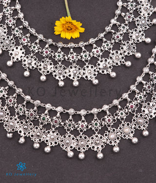 The Urvashi Silver Anklets