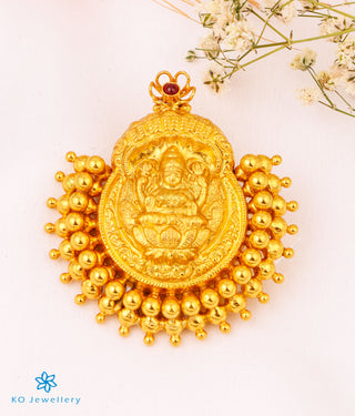 The Avahati Silver Lakshmi Pendant