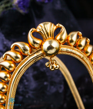 The Sahiti Silver Bridal Armlet or Vanki - Single