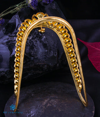 The Sahiti Silver Bridal Armlet or Vanki - Single