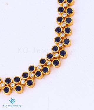 The Nivit Silver Kempu Necklace/Waistbelt