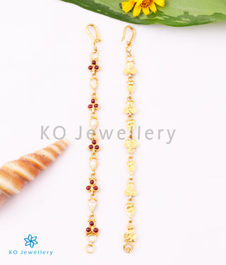 The Amuda Silver Ear chain