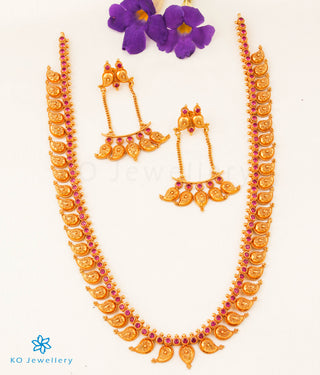 The Damayanti Silver Paisley Necklace/Waistbelt (Long)