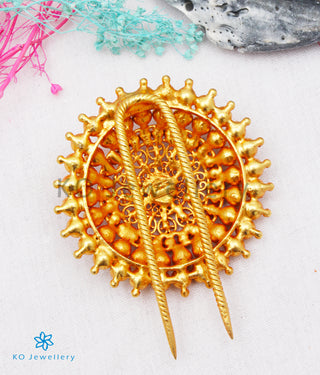 The Vadhu Silver Bridal Hair Pin