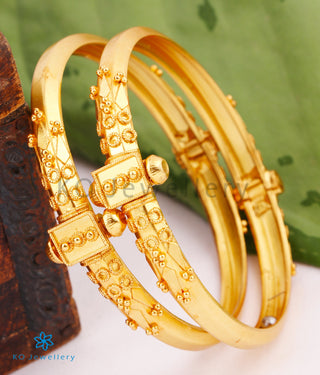 The Kumuda Silver Coorgi Bracelets- Single (Size/2.2/2.4/2.6/2.8)