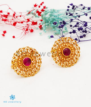 The Yuktvaa Silver Kempu Toe-Rings