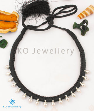 The Payal Silver Necklace (Bright Silver)