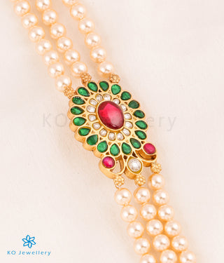 The Samatva Silver Jade Bille or Bridal Choti