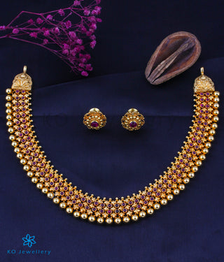 The Padmavat Bridal Set (Necklace,Earrings & Maang Tikka)