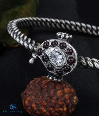 The Amra Antique Silver Golusu Bracelet - Single (Oxidised/Size 2.2/2.4/2.6/2.8)