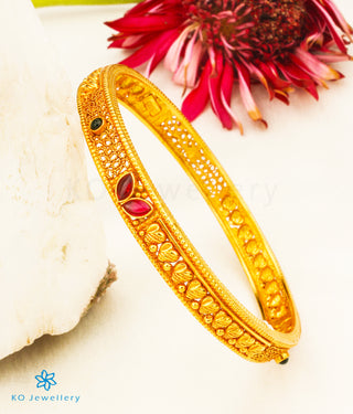 The Avahati Silver Kemp Bangle- Single (Size 2.2/2.4/2.6/2.8)