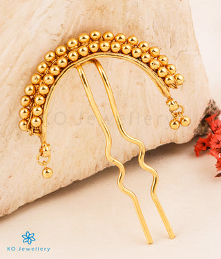 The Gejje Silver Bridal Hair Pin