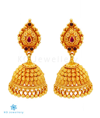 The Lipika Silver Kemp Jhumka