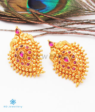 The Prashanti Silver Paisley Pendant & Earrings