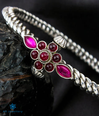 The Amuda Antique Silver Golusu Bracelet - Single (Size 2.2/2.4/2.6/2.8)