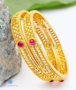 The Sthara Silver Kemp Bangle- Single (Size 2.2/2.4/2.6/2.8)