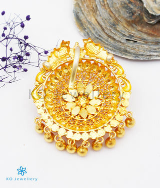 The Prerna Silver Peacock Pendant
