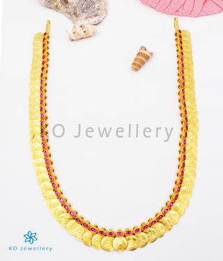 The Dharaa Antique Silver Reversible Coin Necklace Set of 2