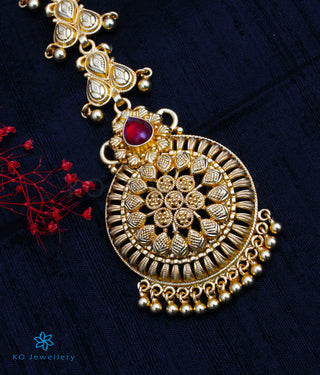 The Kritika Silver Maang Tikka