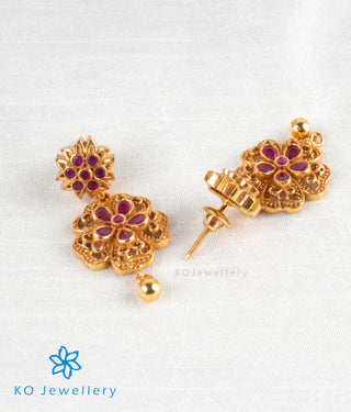 The Dhitika Silver Earrings